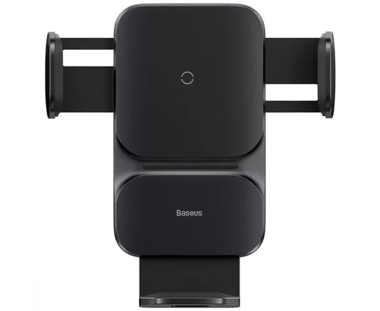 Автодержатель с БЗУ Baseus Wisdom Auto Alignment (QI 15W) (Air Outlet base) (CGZX000001) Black