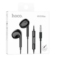 Стерео навушники Hoco M101 Max 3.5mm Black