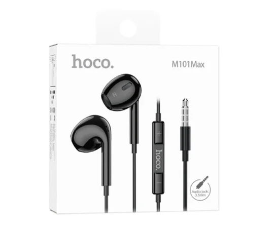 Стерео наушники Hoco M101 Max 3.5mm Black