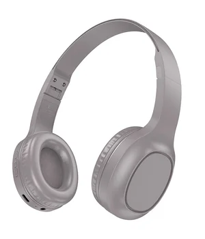 Накладні бездротові навушники Hoco W46 Charm Brown