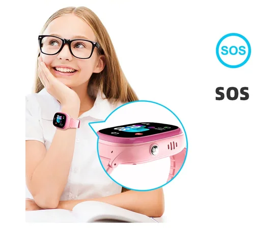 Детские cмарт-часы TD45 Розовый