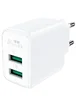 СЗУ Acefast A33 QC18W (USB-A+USB-A) dual port White