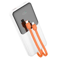 Портативное зарядное устройство Power Bank Hoco J119 Sharp charge 22.5W+PD20W 10 000 mAh White