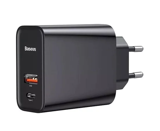 СЗУ Baseus Speed PPS 30W Type-C + USB Черный