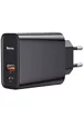 СЗУ Baseus Speed PPS 30W Type-C + USB Черный
