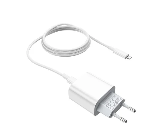 СЗУ Hoco C76A (1USB/3.0A) +lightning Белый