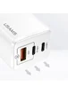 СЗУ USAMS CC110 GaN Mini Fast Charger EU Белый
