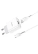 СЗУ HOCO C81A (1USB/2.1A) + Type-C Белый