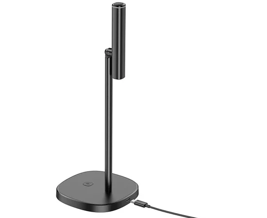 Настольный микрофон Hoco L16 Mike USB+Type-C Black