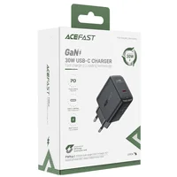 СЗУ Acefast A21 30W GaN single USB-C Black