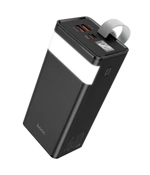 Портативное зарядное устройство Power Bank Hoco J86 Powermaster 22.5W 40000 mAh Черный