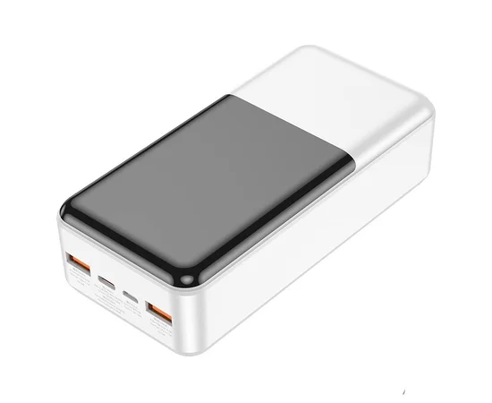 Портативное зарядное устройство Power Bank Hoco J108B Universe 22.5W 30 000 mAh White