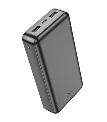 Портативное зарядное устройство Power Bank Hoco J100A High-ranking 20000 mAh Черный