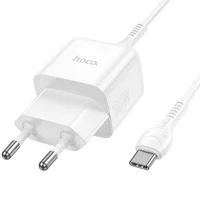 СЗУ Hoco N32 Glory PD30W Type-C to Type-C White