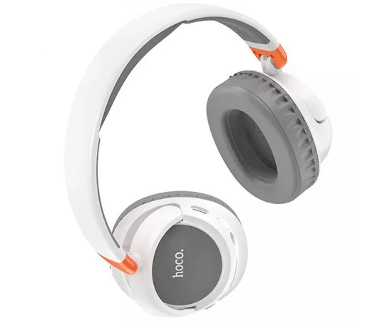 Накладні бездротові навушники Hoco W43 Adventure White