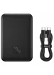 Портативное зарядное устройство Power Bank Baseus Magnetic Mini 20W c БЗУ 10000 mAh (PPCX070001) Black