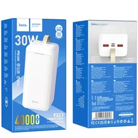 Портативний зарядний пристрій Power Bank Hoco J111C Smart charge PD30W 40 000 mAh White