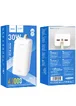 Портативное зарядное устройство Power Bank Hoco J111C Smart charge PD30W 40 000 mAh White