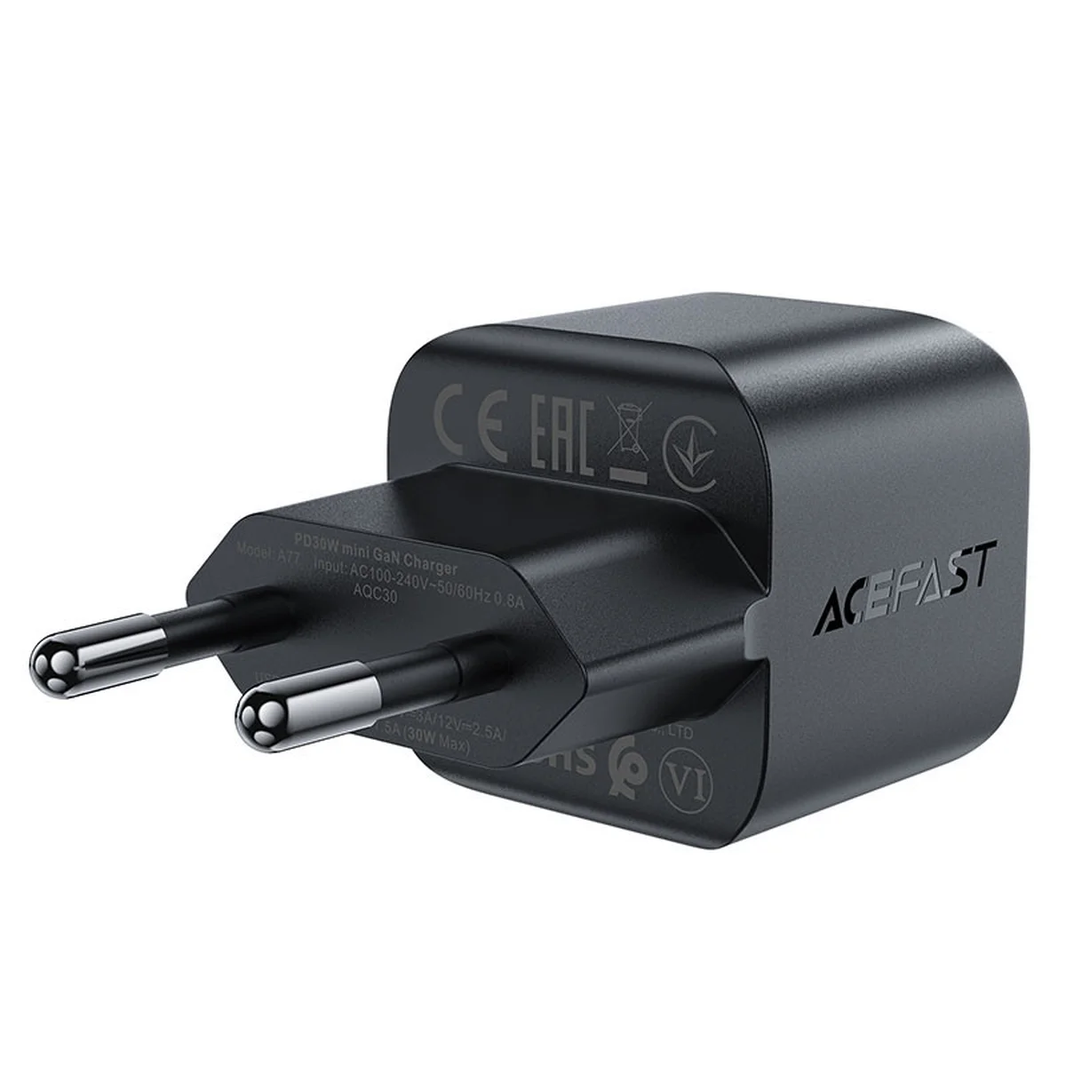 СЗУ Acefast A77 mini PD30W GaN USB-C Black