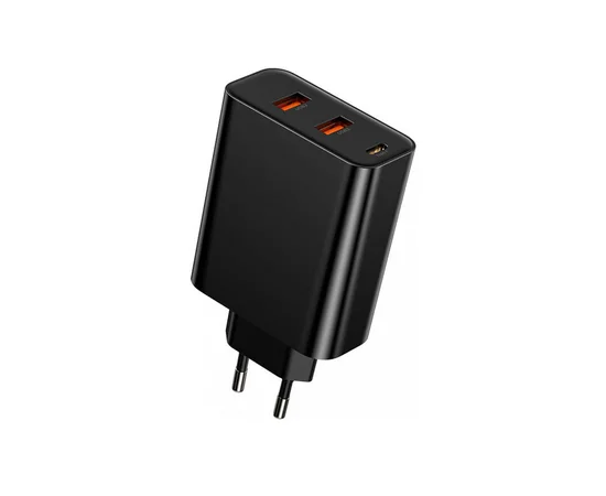 СЗУ Baseus Quick Charger 60W (Type-C + 2USB) Черный
