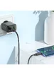 СЗУ Hoco CS23A Sunlight PD30W+QC3.0 + Type-C to Type-C Black