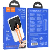 Портативное зарядное устройство Power Bank Hoco J119 Sharp charge 22.5W+PD20W 10 000 mAh White