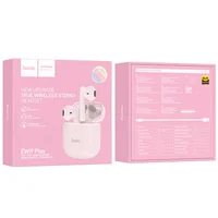 Беспроводные TWS наушники Hoco EW19 Plus Pink