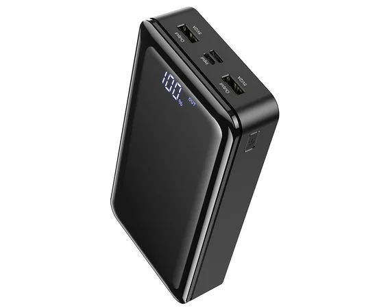Портативное зарядное устройство Power Bank BOROFONE BJ8 Extreme 30000 mAh Черный