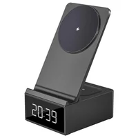 БЗУ WIWU Wi-W011 3 in 1 Wireless Charger Black