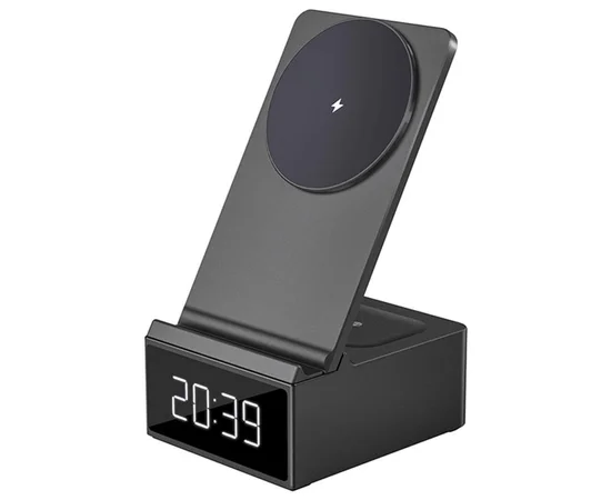 БЗУ WIWU Wi-W011 3 in 1 wireless charger Black