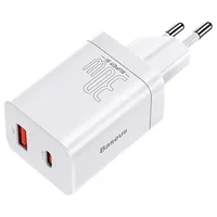 СЗУ Baseus Super Si Pro Quick Charger 30W (CCSUPP-E) White