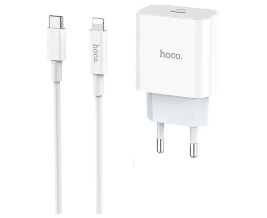 СЗУ Hoco C76A (1USB/3.0A) +lightning Белый
