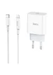 СЗУ Hoco C76A (1USB/3.0A) +lightning Белый