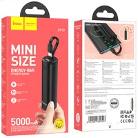 Портативний зарядний пристрій Power Bank Hoco J113 Energy-bar Type-C 5000 mAh Black