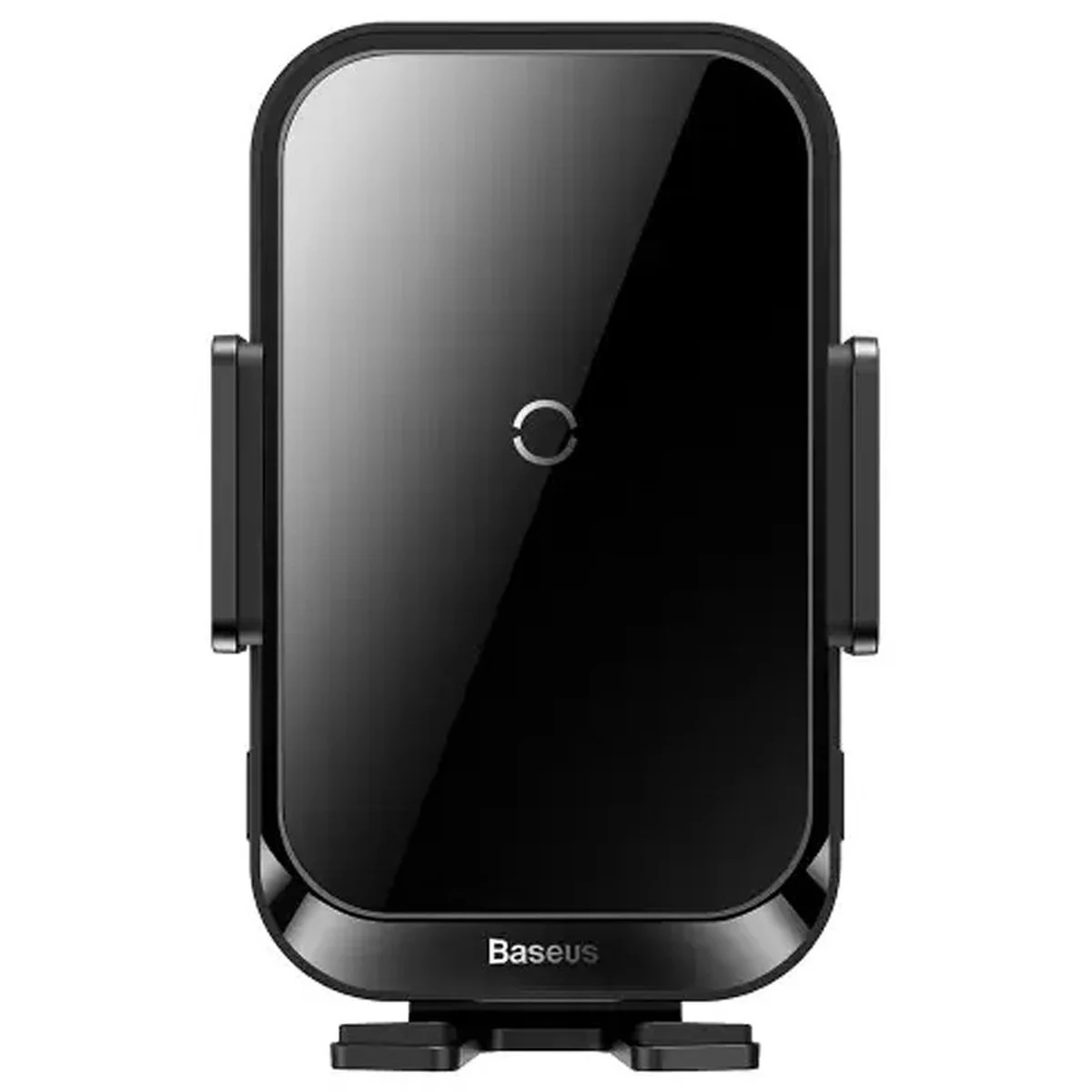 Автодержатель с БЗУ Baseus Halo Electric Wireless Charging Car Mount 15W (SUDD000001) Black