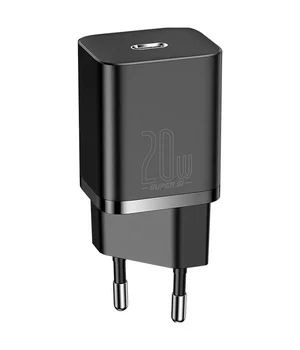 СЗУ Baseus Super Si Quick Charger 1C 20W Черный СЗУ Baseus Super Si Quick Charger 1C 20W Черный
