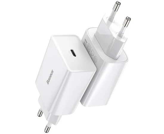 СЗУ Baseus Speed Mini Quick Charger 1C 20W Белый