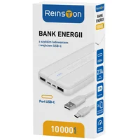 Портативное зарядное устройство Power Bank Reinston EPB026 10000 mAh Белый