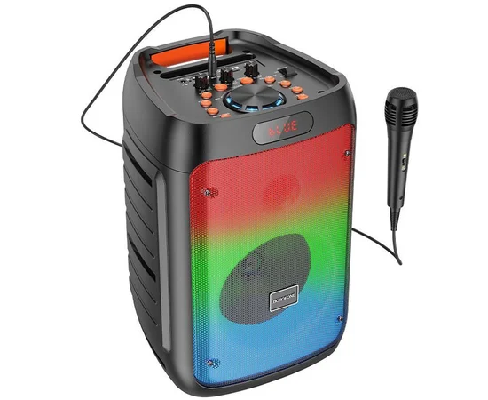 Bluetooth колонка Borofone BP10 с микрофоном Black