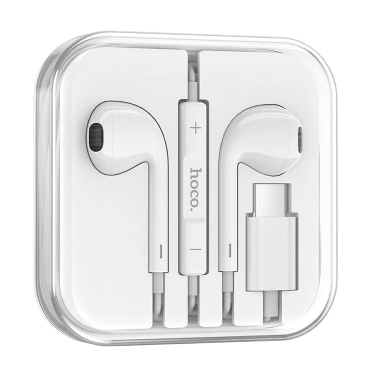 Стерео навушники Hoco M101 Type-C White