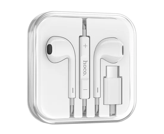 Стерео наушники Hoco M101 Type-C White