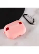 Силиконовый футляр с микрофиброй для наушников Airpods Pro 2 Розовый / Pink