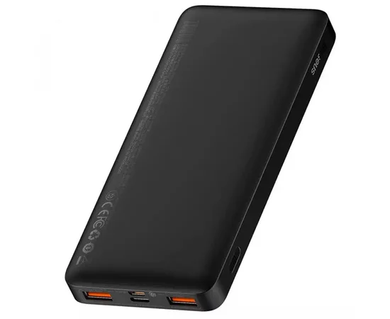 Портативное зарядное устройство Baseus Bipow Overseas 20W 10000mAh (PPBD050301) Black