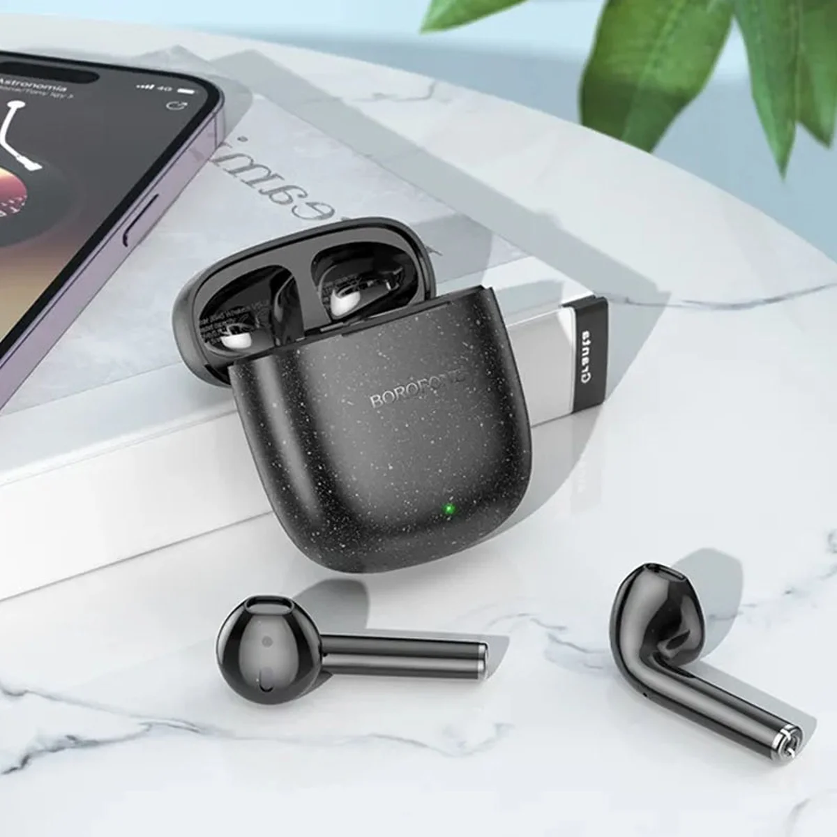 Беспроводные TWS наушники BOROFONE BW45 Black star