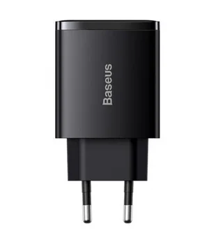 СЗУ Baseus Compact Quick Charger 30W QC+ PD (1Type-C + 2USB) (CCXJ-E) Черный