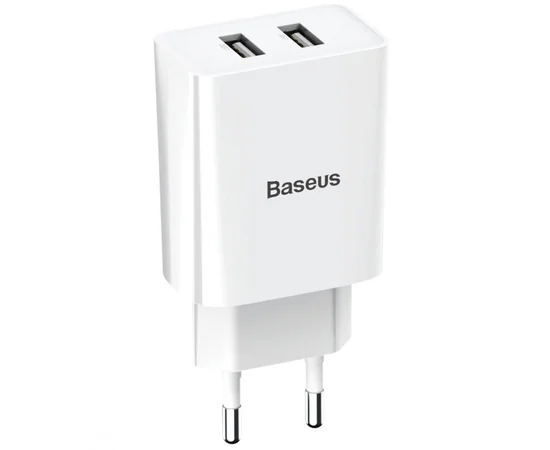 СЗУ Baseus Speed Mini Dual U 10.5W 2USB Белый