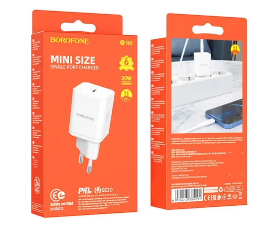 СЗУ Borofone BN6 Field PD20W Белый