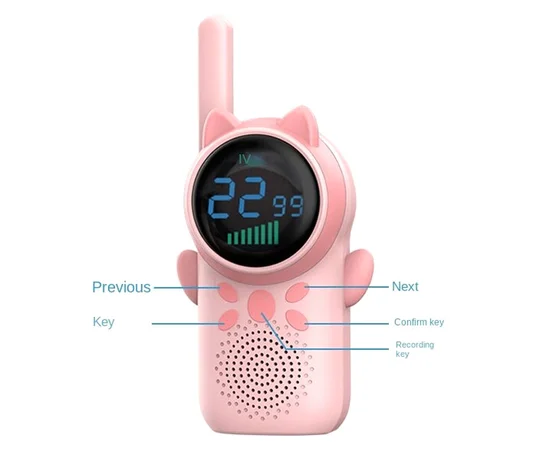 Детская рация Walkie Talkie D25 Pink