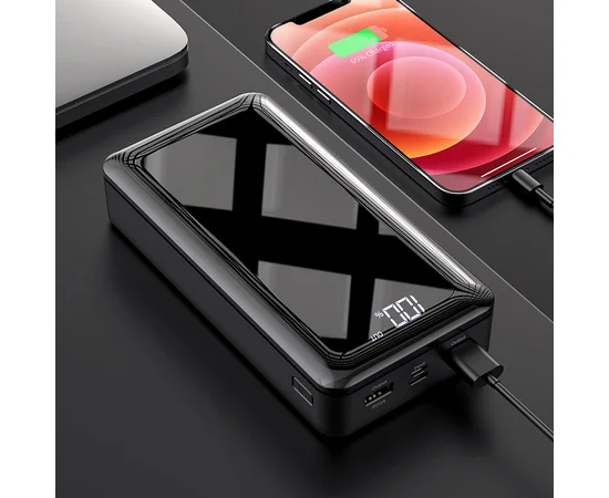 Портативное зарядное устройство Power Bank BOROFONE BJ8 Extreme 30000 mAh Черный