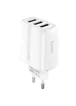 СЗУ Hoco N15 (3USB/2.4A/17W) Белый